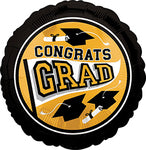 Load image into Gallery viewer, Balloons - Graduation - Congrats Grad 18&quot; Rounds (Individual)