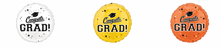 Load image into Gallery viewer, Balloon Bouquet - Graduation - Congrats Grad with Stars