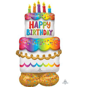 Balloons - 53" Birthday Cake Airloonz