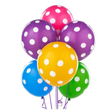 Load image into Gallery viewer, Balloon Bouquet - Polka Dot OR Solid Latex Balloon Bouquet