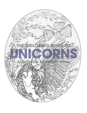 Load image into Gallery viewer, The Coloring Book of Unicorns by Ronnie Mena