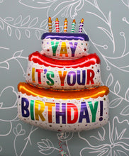 Load image into Gallery viewer, Balloon Bouquet - 4ft Happy Birthday